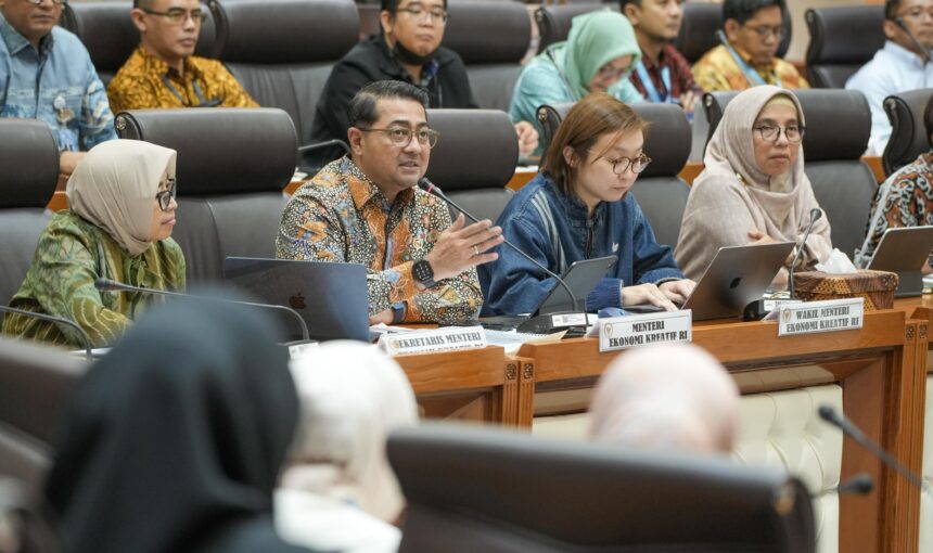 Kemenekraf Paparkan Grand Design dan 8 Asta Ekraf di Komisi VII DPR