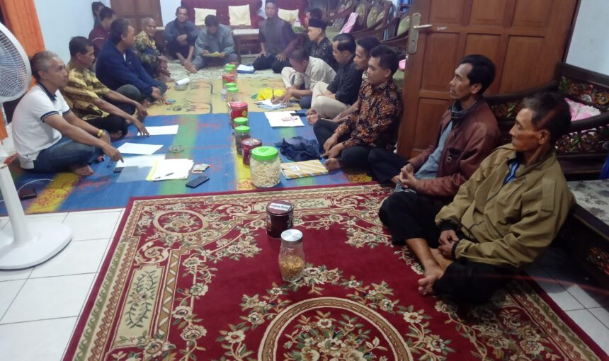 Anjangsana ke RT 01: Panitia Merti Dusun Sombron Pastikan Kesiapan Lingkungan Jelang Perayaan